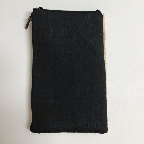 Beaded Leopard Crossbody Club Bag Wristlet Clutch Purse Wallet Bamboo Trading Co - Picture 14 of 14